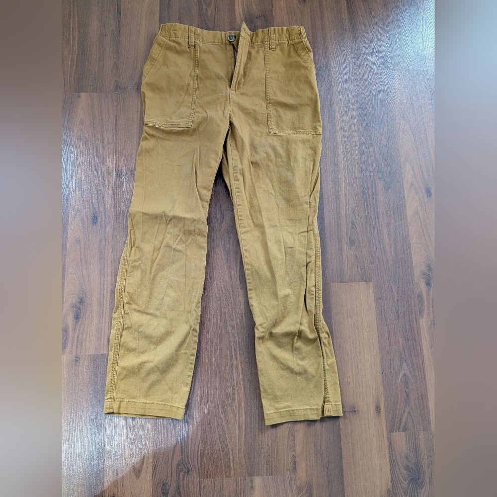 Old Navy Women's Chino Pants in Mustard Yellow